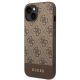 2. Guess 4G Stripe Collection Case für iPhone 14 Plus / 15 Plus 6,7" - Braun