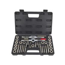 AWTOOLS Satz Gewindeschneidplatten und Schneideisen 40-teilig.