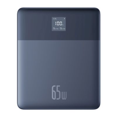 2. Baseus Blade2 12000mAh 65W Powerbank mit Digitalanzeige (mit Baseus Mini White Series USB-C - USB-C 100W (20V/5A) 50cm schwarzes Kabel) - Blau