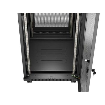 25. LANBERG Standrack-Schrank 19" 24U 600x800 Schwarz