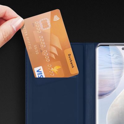 15. Dux Ducis Skin Pro Holsterhülle mit Klappe Vivo X60 schwarz