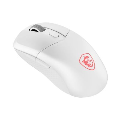 2. MSI Versa 300 Kabellose Gaming-Maus (rechte Seite) Funkfernbedienung + Bluetooth + USB Typ-C Optischer Sensor 8000 DPI