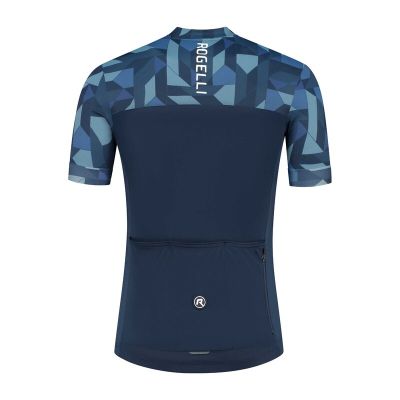 2. Rogelli Herren T-Shirt ESSENTIAL GRAPHIC, blau, Größe S