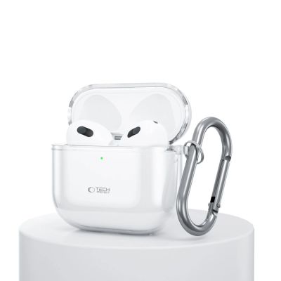 4. Tech-Protect FLEXAir-Hülle für Apple AirPods 4 – transparent