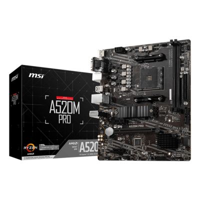 MSI A520M PRO Sockel AM4 Micro-ATX