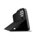 4. Puro Wallet Stand Case für iPhone 17 aus Öko-Leder, mit Klappe, Brieftaschen- und Standfunktion - Schwarz