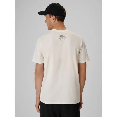 2. Herren-T-Shirt mit Aufdruck, regulär, Größe 4F 4FRSS26TTSHM4298-11S