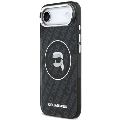 2. Karl Lagerfeld IML Karl Head Logo MagSafe Hülle für iPhone 17 Air - Schwarz