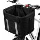2. Wozinsky Großer Fahrradkorb aus Stoff – Schwarz