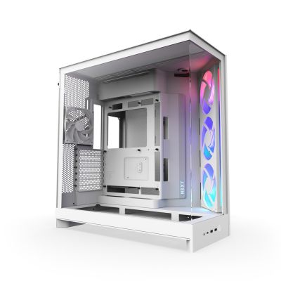 2. NZXT H9 Flow RGB Midi-Tower-Gehäuse Weiß