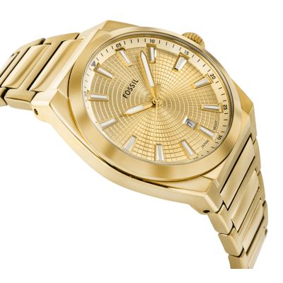 3. FOSSIL Everett FS5965 Herrenuhr + Box