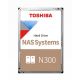 Toshiba N300 MN10ADA10TS 10 TB 7200 U/min 512 MB 3,5" Serial ATA III Festplatte