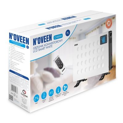 6. NOVEEN CH8000 LCD Smart Konvektorheizung, weiß