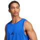 5. adidas Essentials Tanktop für Herren mit kleinem Logo, blau, JE8978
