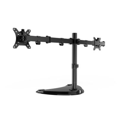 3. GEMBIRD Schreibtischständer für 2 Monitore (verstellbar) 13"-32", bis zu 8 kg