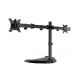 3. GEMBIRD Schreibtischständer für 2 Monitore (verstellbar) 13"-32", bis zu 8 kg
