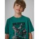 3. Normales bedrucktes Jungen-T-Shirt 4F 4FJKAW26TTSHM4455-46S