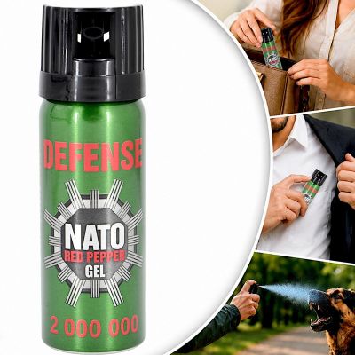 Pfefferspray NATO-Abwehrgel 2 ml Kegel 50 ml 41050-C SHARG