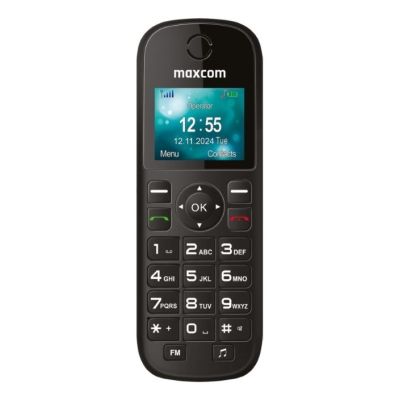 4. MaxCom Comfort MM35D SE Mobiltelefon 4,5 cm (1,77") 86 g Schwarz Handy für Senioren