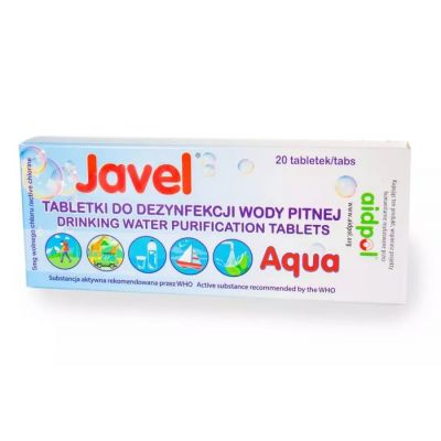 Javel Aqua Wasserdesinfektionstabletten 20 Stück