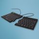 R-Go Tools Ergonomische R-Go Split Break v2 Tastatur mit Break-Software, QWERTY_US, kabelgebunden, Schwarz