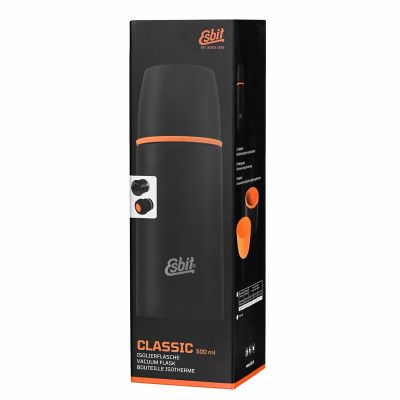 14. Esbit Vakuum-Thermoskanne 500 ml, schwarz