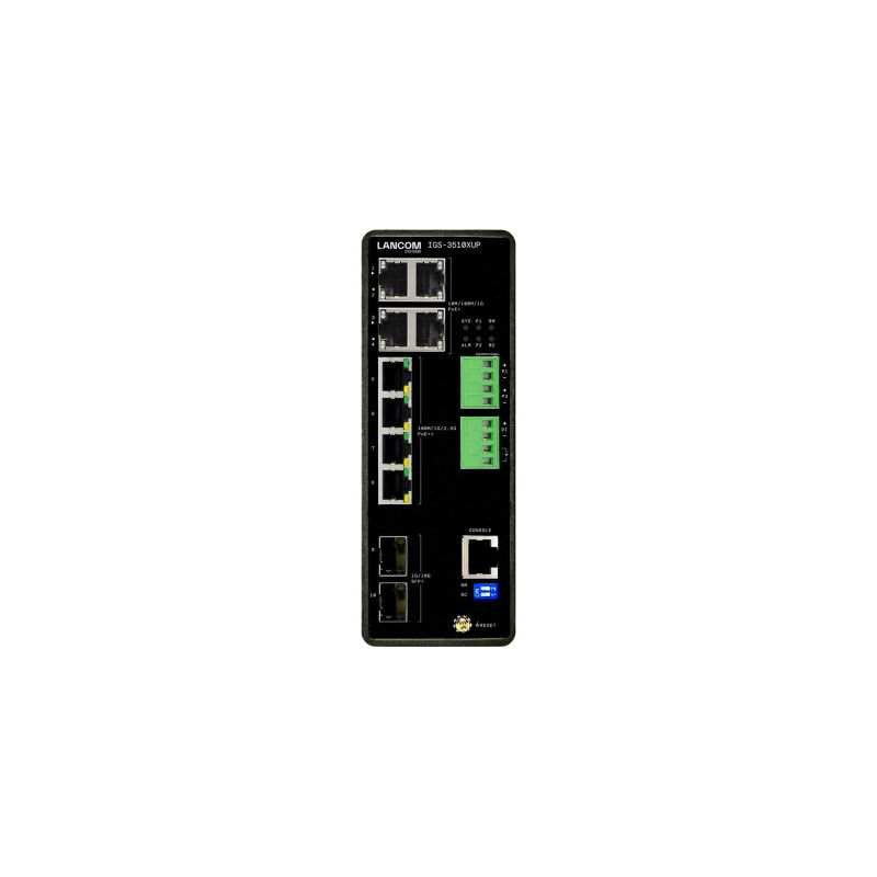 LANCOM IGS-3510XUP Managed L3 2,5G Ethernet (100/1000/2500) PoE-Unterstützung Schwarz
