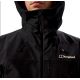 12. Berghaus RIDGE-SEEKER GTX JKT BLK/BLK Jacke mit Membran Größe XL