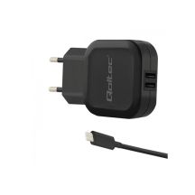 Qoltec 50188 Wandladegerät (3400 mA; 17 W; USB, USB Typ C)