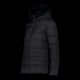 14. CMP Damen Winterjacke mit Kapuze, Sport, isoliert, schwarz (34K0036F/U901)