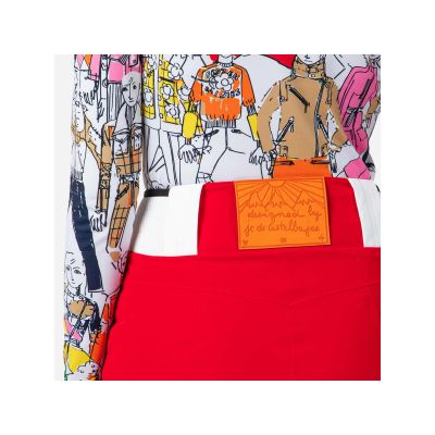 3. Rossignol W Pilot Str Pant rot