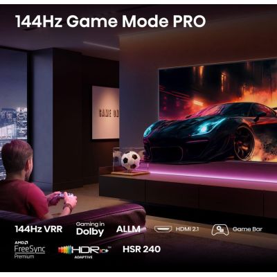 5. Hisense E7Q PRO 43E7Q PRO 109,2 cm (43") 4K Ultra HD Smart TV Wi-Fi Schwarz