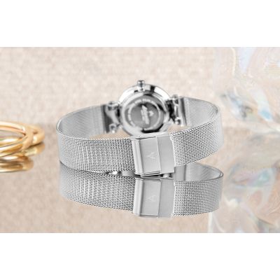 7. Atlantic Elegance Damenuhr 29035.41.21 + Box
