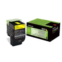 Lexmark Toner 80C20Y0 Gelb