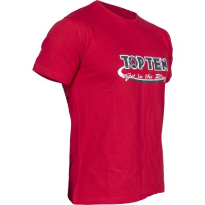 6. TOP TEN „Get in the ring“-T-Shirt (WAKO-GENEHMIGT)