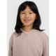 5. Mädchen-Sweatjacke mit Kapuze 4F 4FJRAW25TSWSF2466-83S