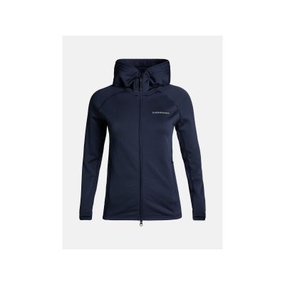 7. Peak Performance W Chill Light Zip Hoodie - Navy