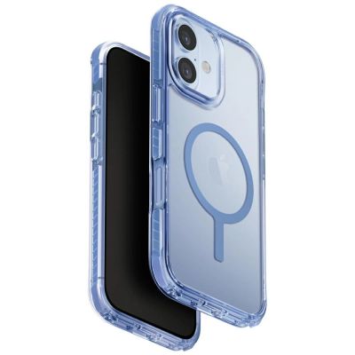 Uniq Combat iPhone 17 Magclick Ladehülle – Blau