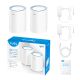 5. Access Point CUDY M1200 (2er-Pack) AC1200 Dualband-WLAN 2x 10/100 Mbit/s Mesh