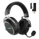 11. HATOR Hypergang 3 Kabelloses Headset mit kabellosem Kopfbügel, Gaming-Anschluss, USB Typ-C / USB Typ-A, Bluetooth, Schwarz