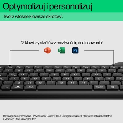 3. HP 460 Multi-Device Bluetooth-Tastatur, kabellos, Schwarz, 7N7B8AA