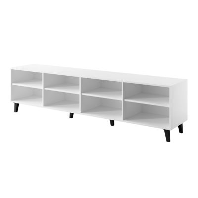 2. TV-Schrank ASTI 200x42x52 weiß matt