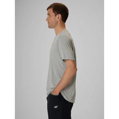 5. Herren-Trekking-T-Shirt, normal, schnelltrocknend, Größe 4F 4FRSS26TFTSM2018-25S
