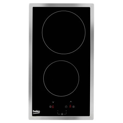 Beko HDMC 32400 TX Keramikkochfeld (2 Kochzonen; schwarz)