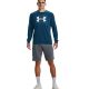 9. Under Armour UA Rival Terry Logo Crew M 1370391 458 Sweatshirt