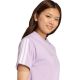 5. adidas Essentials 3-Streifen Baumwolle Damen T-Shirt Helllila JV7362