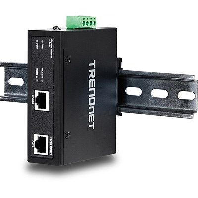 4. TRENDnet TI-IG30 - Power Injector (DIN-Schienenmontage) - 30 Watt - Ausgangsanschlüsse: 1
