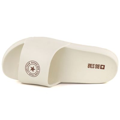 3. Schwarze Damen-Flip-Flops mit Plateau für Strand und Pool, Big Star TT274A044