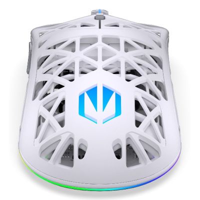 21. ENDORFY LIV Plus Kabellose Gaming-Maus in Onyxweiß, beidhändig bedienbar, Bluetooth, optisch, 26000 DPI