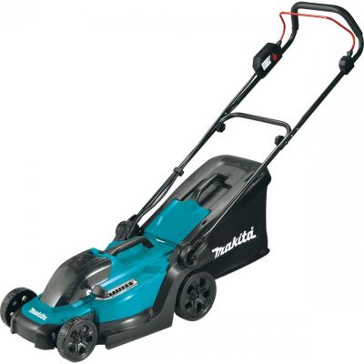 4. Makita DLM330ST Akku für Handrasenmäher, schwarz/blau